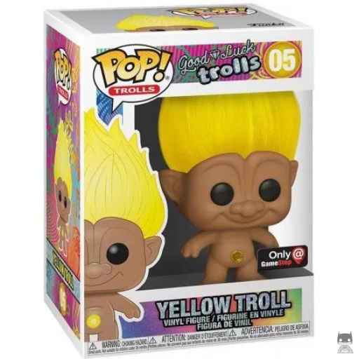 Figurine Funko POP Troll Jaune (Troll)