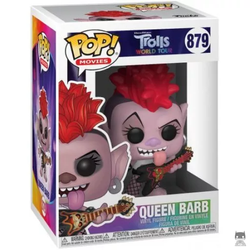 Figurine Funko POP Reine Barb (Les Trolls)