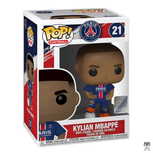 Figurine Funko POP Kylian Mbappé (Paris Saint-Germain) (Ligue 1 (Championnat Français Football))