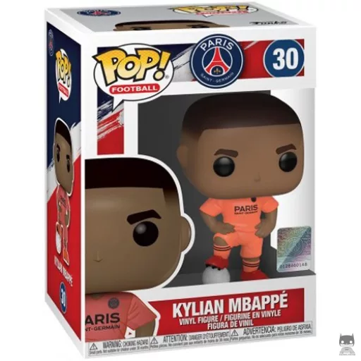 Figurine Funko POP Kylian Mbappé (Paris Saint-Germain) (Orange) (Pop! Vinyl)