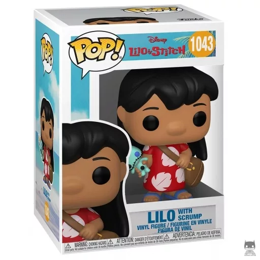 Figurine Funko POP Lilo avec Scrump (Lilo and Stitch)