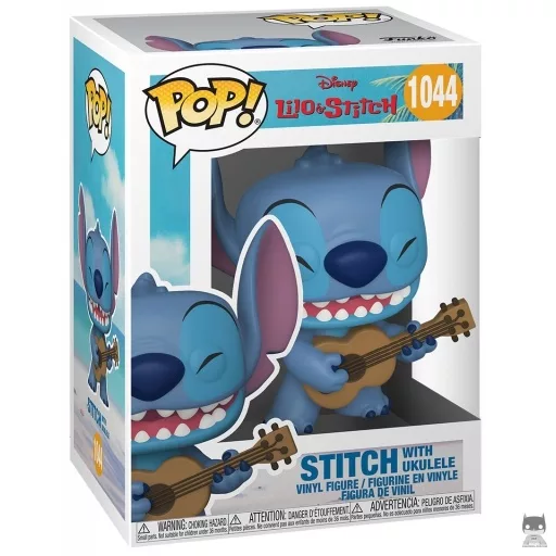 Figurine Funko POP Stitch avec Ukulele (Lilo and Stitch)