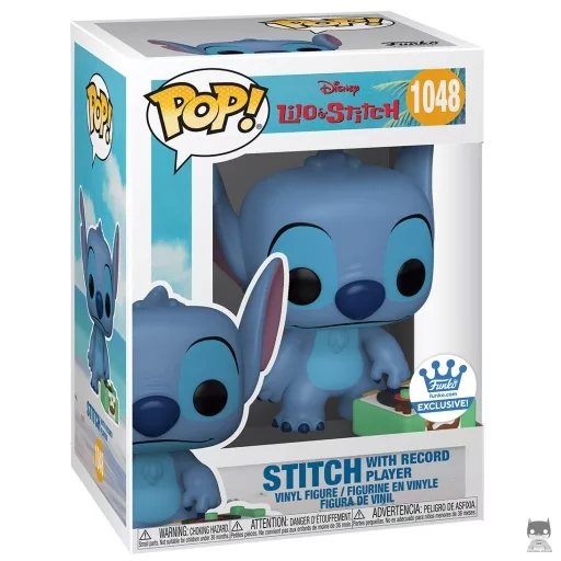 Figurine Funko POP Stitch avec Enregistreur (Lilo and Stitch)