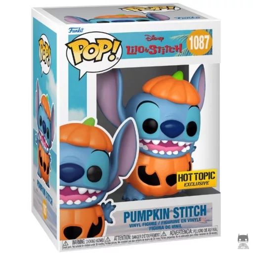 Figurine Funko POP Stitch Citrouille (Hot Topic)