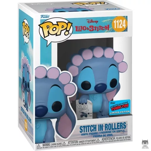 Figurine Funko POP Stitch avec Rouleaux et Dessin (Lilo and Stitch)