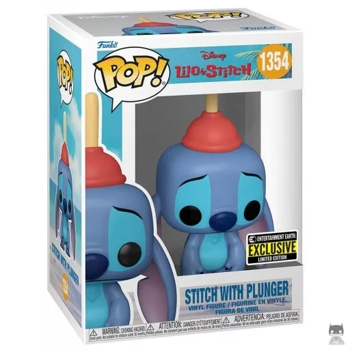 Figurine Funko POP Stitch avec Ventouse (Lilo and Stitch)