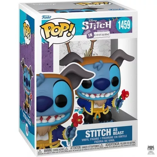 Figurine Funko POP Stitch en La Bête (Stitch)