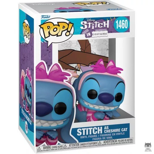 Figurine Funko POP Stitch en Chat du Cheshire (Lilo and Stitch)