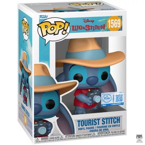 Figurine Funko POP Stitch Touriste (Funko Shop)