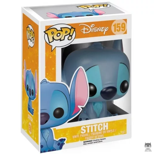 Figurine Funko POP Stitch assis (Lilo and Stitch)