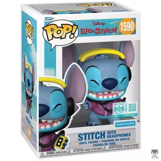 Figurine Funko POP Stitch avec Casque de Musique (Target)