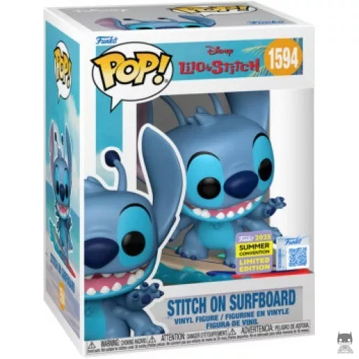 Figurine Funko POP Stitch Surf (Lilo and Stitch)