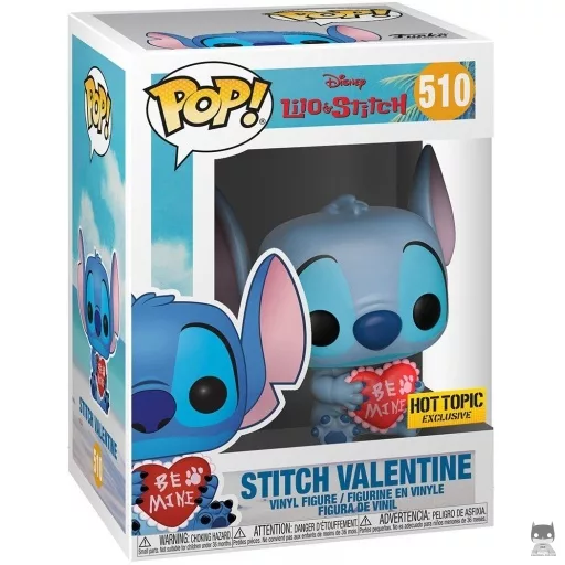 Figurine Funko POP Stitch Saint Valentin (Lilo and Stitch)