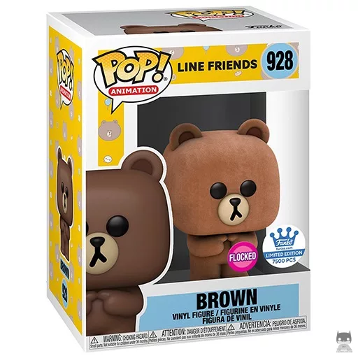 Figurine Funko POP Brown (Flocked) (Funko Shop)
