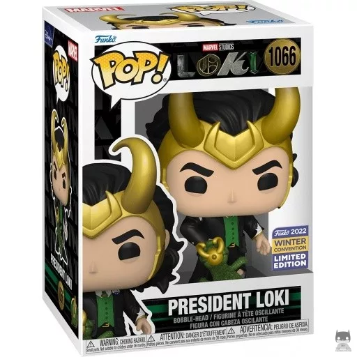 Figurine Funko POP Loki Président mordu (Loki)