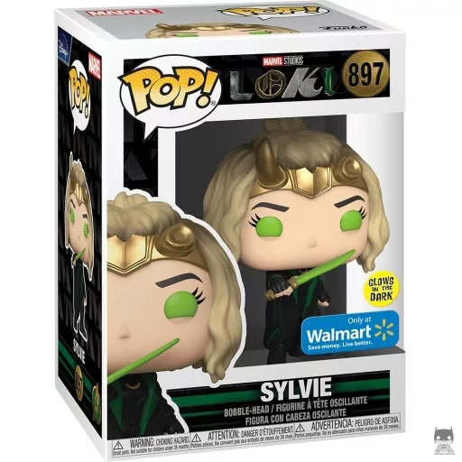 Figurine Funko POP Sylvie (Glow in the Dark) (Walmart)