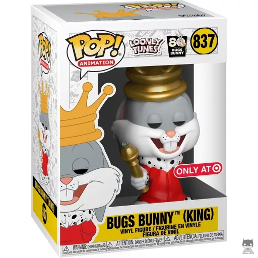 Figurine Funko POP Bugs Bunny Roi (Metallic) (Looney Tunes)