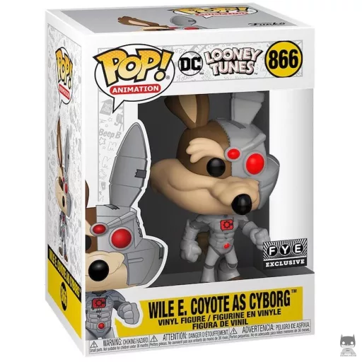 Figurine Funko POP Wile E. Coyote en Cyborg (Looney Tunes)