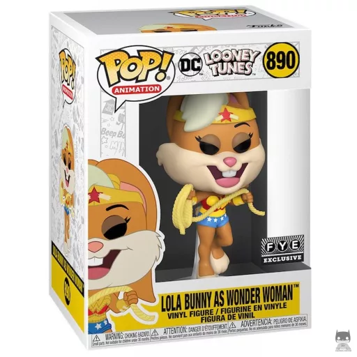 Figurine Funko POP Lola Bunny en Wonder Woman (Looney Tunes)