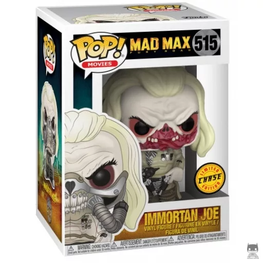 Figurine Funko POP Immortan Joe (sans masque) (Chase) (Mad Max Fury Road)