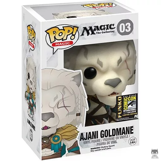Figurine Funko POP Ajani Goldmane (Flocked) (Pop! Vinyl)