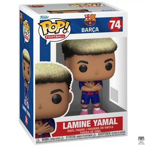 Figurine Funko POP Lamine Yamal (FC Barcelona) (Major League Soccer (Championnat Nord Américain Football))