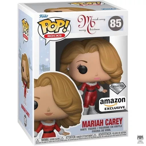 Figurine Funko POP Mariah Carey Noël (Diamond Glitter) (Pop! Vinyl)