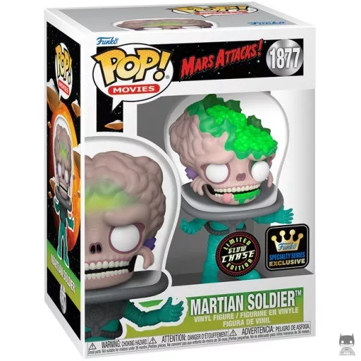 Figurine Funko POP Soldat Martien (Chase & Glow in the Dark) (Glow in the Dark)
