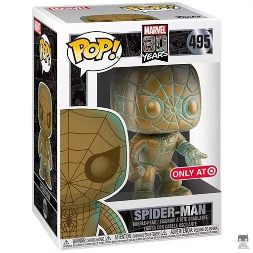 Figurine Funko POP Spider-Man (Patine) (Patina)