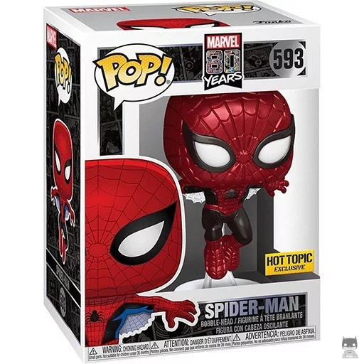 Figurine Funko POP Spider-Man (Metallic) (Spider-Man (Peter Parker))