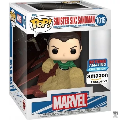 Figurine Funko POP Sinister Six : L'Homme Sable (Amazon)