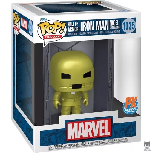 Figurine Funko POP Hall of Armor : Iron Man Model 1 Armure Dorée (Metallic) (Metallic)