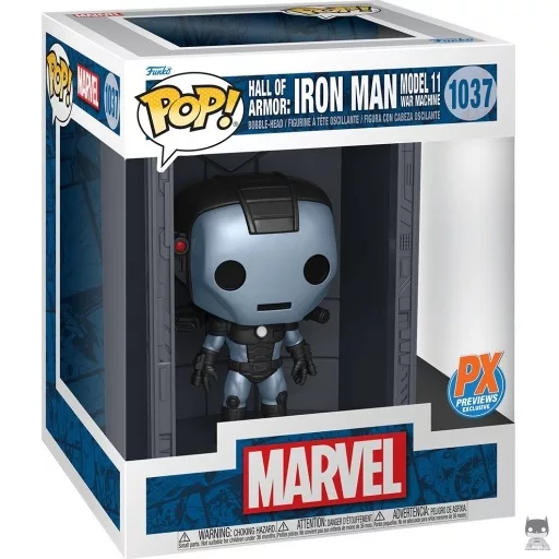 Figurine Funko POP Hall of Armor : Iron Man Model 11 Machine de Guerre (Metallic) (Metallic)