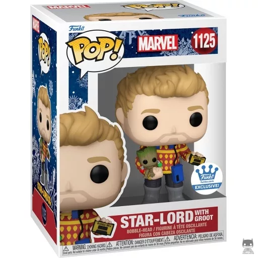 Figurine Funko POP Star-Lord avec Groot (Marvel Comics)