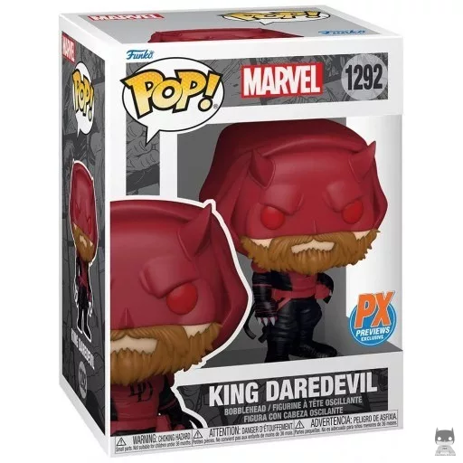 Figurine Funko POP King Daredevil (Previews PX)
