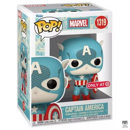 Figurine Funko POP Captain America (Retro Reimagined) (Marvel Comics)