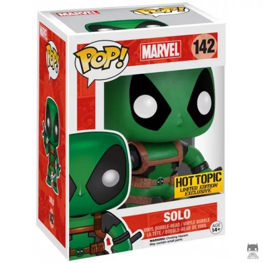 Figurine Funko POP Solo (Vert) (Marvel Comics)