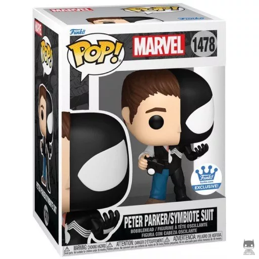 Figurine Funko POP Peter Parker / Costume Symbiote [Avec Chase] (Marvel Comics)