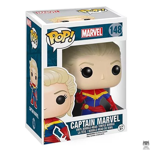 Figurine Funko POP Captain Marvel (Sans Masque) (Pop! Vinyl)
