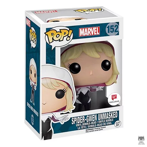 Figurine Funko POP Spider-Gwen (Sans Masque) (Marvel Comics)
