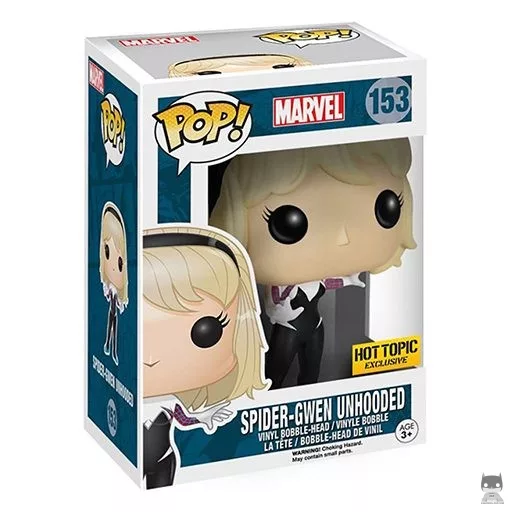 Figurine Funko POP Spider-Gwen (Sans Capuche) (Spider-Gwen (Gwen Stacy))