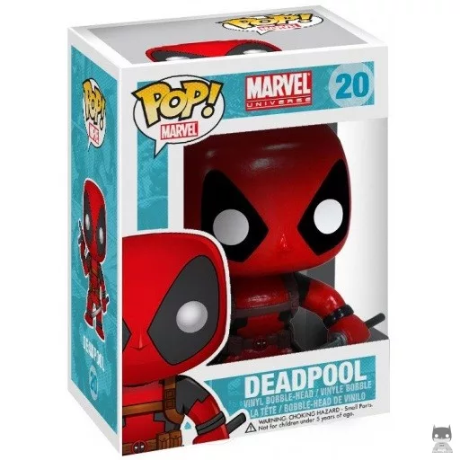 Figurine Funko POP Deadpool (Glow in the Dark) (Marvel Comics)