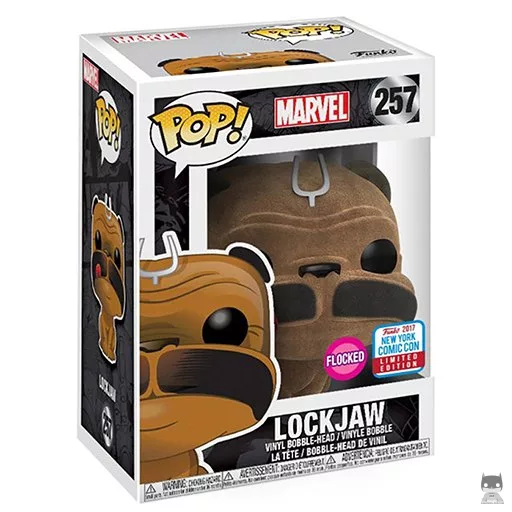 Figurine Funko POP Lockjaw (Flocked) (Marvel Comics)