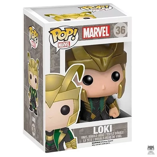 Figurine Funko POP Loki (Avec Casque) (Marvel Comics)