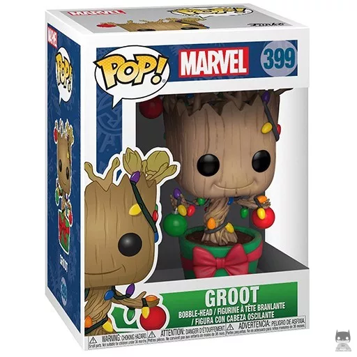 Figurine Funko POP Groot (Noël) (Marvel Comics)