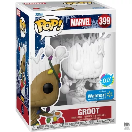Figurine Funko POP Groot (Noël) (D.I.Y) (Exclusive)