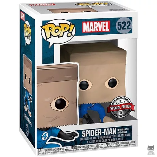 Figurine Funko POP Spider-Man (Bombastic Bag-Man) (Marvel Comics)