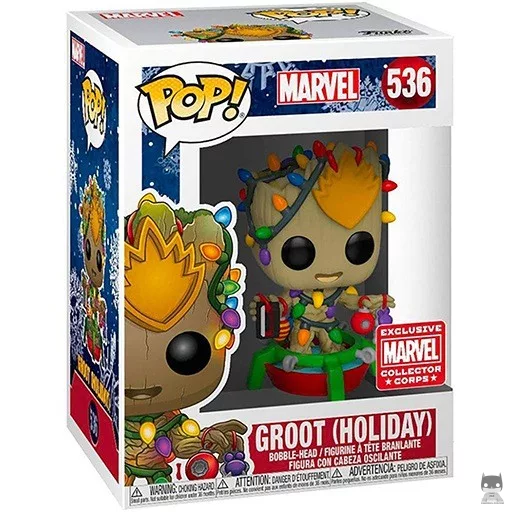 Figurine Funko POP Groot (Noël) (Marvel Comics)