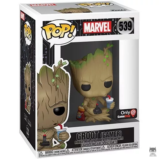 Figurine Funko POP Groot Gamer (Marvel Comics)