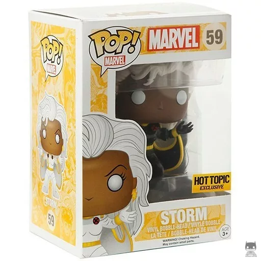 Figurine Funko POP Tornade (Noir) (Marvel Comics)